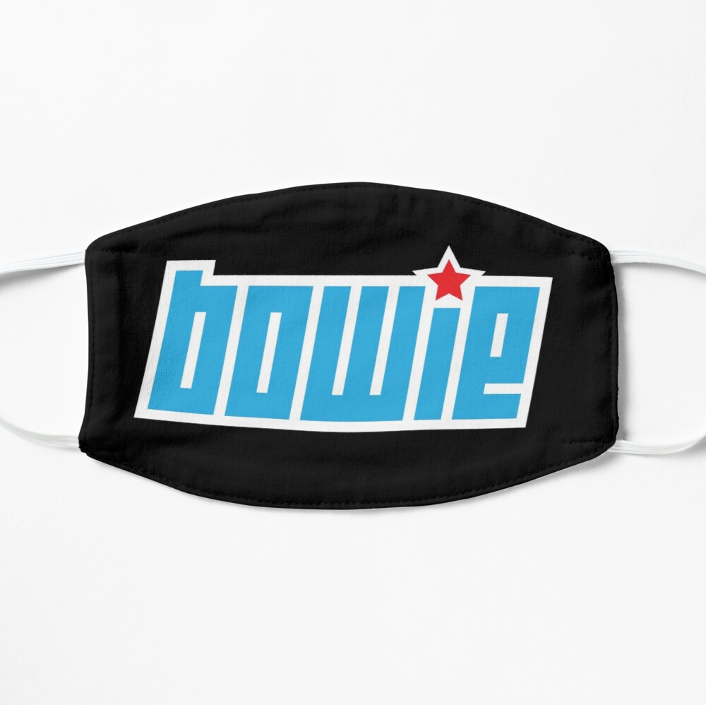 David Bowie Starman blue face mask