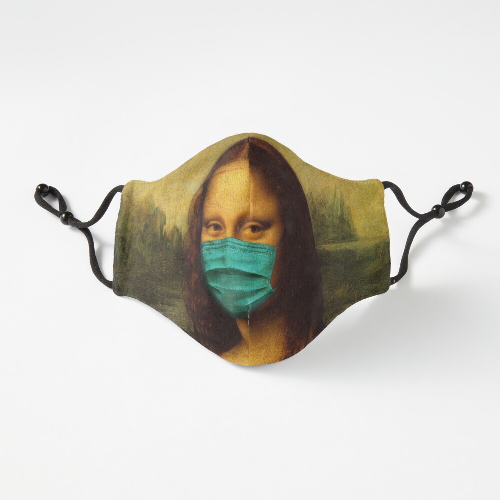 Corona Lisa – Mona Lisa wears her face mask